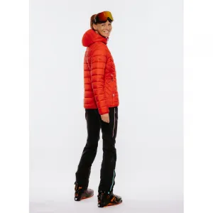 Dámska bunda na skialp EVERETT Insulata Primaloft jckt W red
