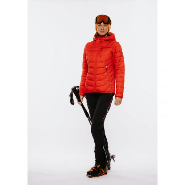 Dámska bunda na skialp EVERETT Insulata Primaloft jckt W red