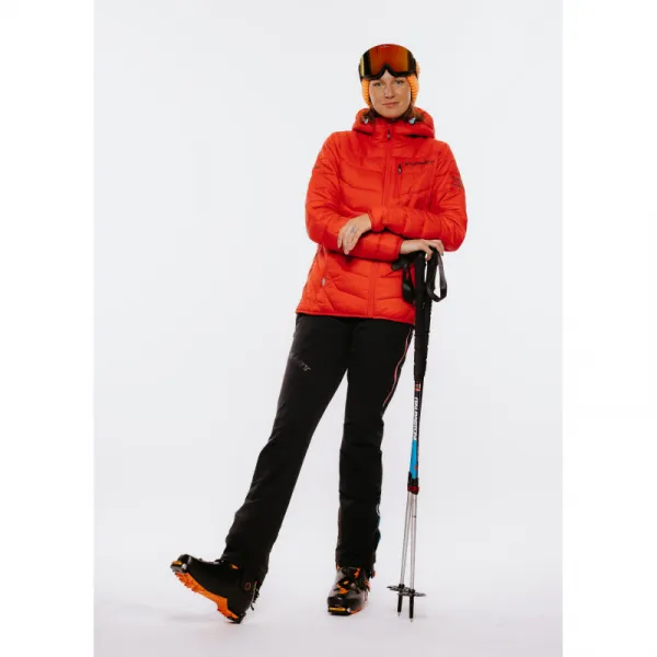 Dámska bunda na skialp EVERETT Insulata Primaloft jckt W red