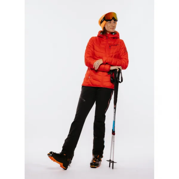 Dámska bunda na skialp EVERETT Insulata Primaloft jckt W red