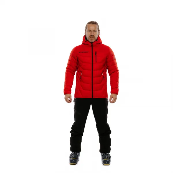 Pánska bunda na skialp EVERETT Insullatis Primaloft jckt M red