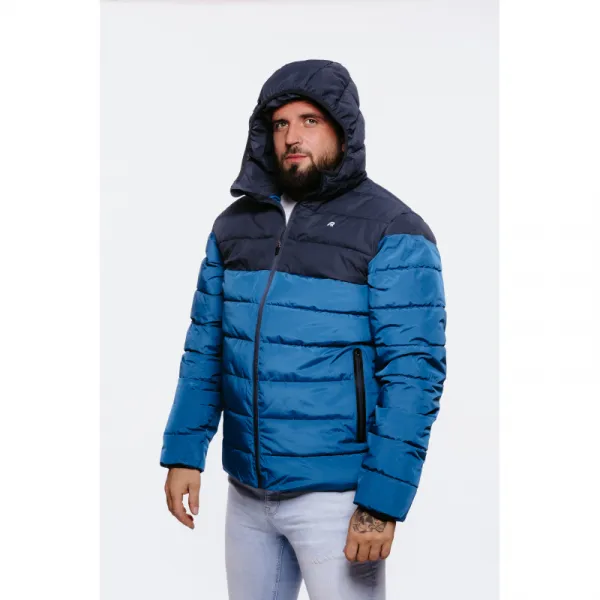 Pánska bunda AUTHORITY CJ-METRO blue melange
