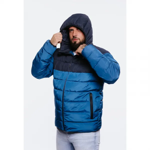 Pánska bunda AUTHORITY CJ-METRO blue melange