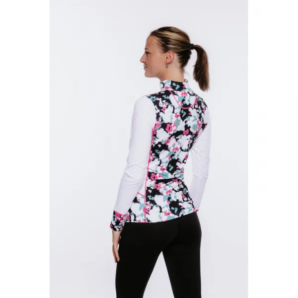 Dámske tričko AUTHORITY DRYZIP III W white print