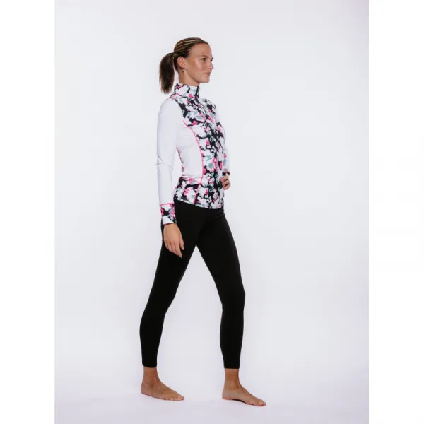 Dámske tričko AUTHORITY DRYZIP III W white print