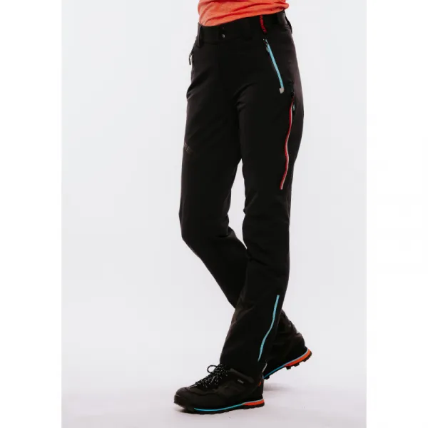 Dámske nohavice na skialp EVERETT SkiTour pants II W black