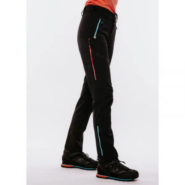 Dámske nohavice na skialp EVERETT SkiTour pants II W black
