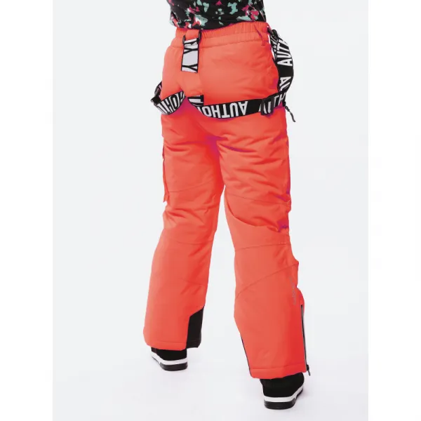 Juniorské lyžiarske nohavice AUTHORITY SP-SNOWTIME pink