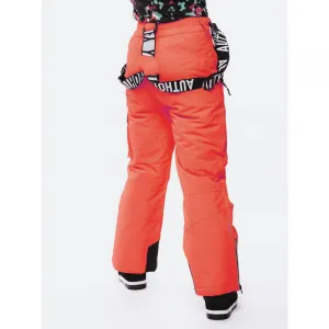 Juniorské lyžiarske nohavice AUTHORITY SP-SNOWTIME pink