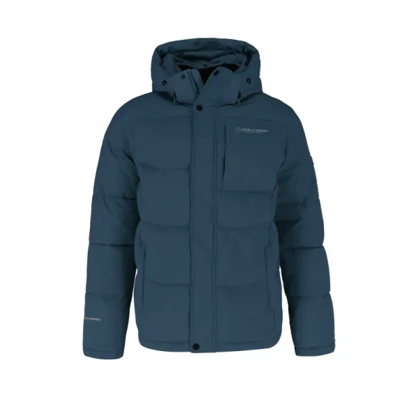 Pánska bunda VOLCANO J-RAFF-601-BLUE