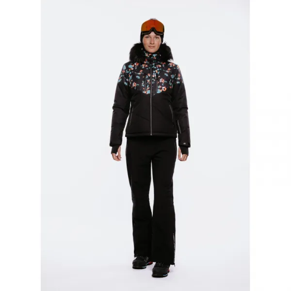 Dámska lyžiarska bunda AUTHORITY SJ-GLAM W printed black