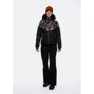 Dámska lyžiarska bunda AUTHORITY SJ-GLAM W printed black