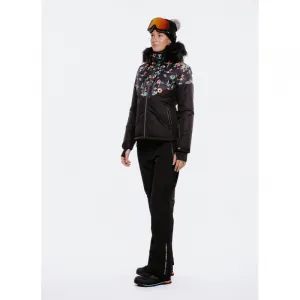Dámska lyžiarska bunda AUTHORITY SJ-GLAM W printed black