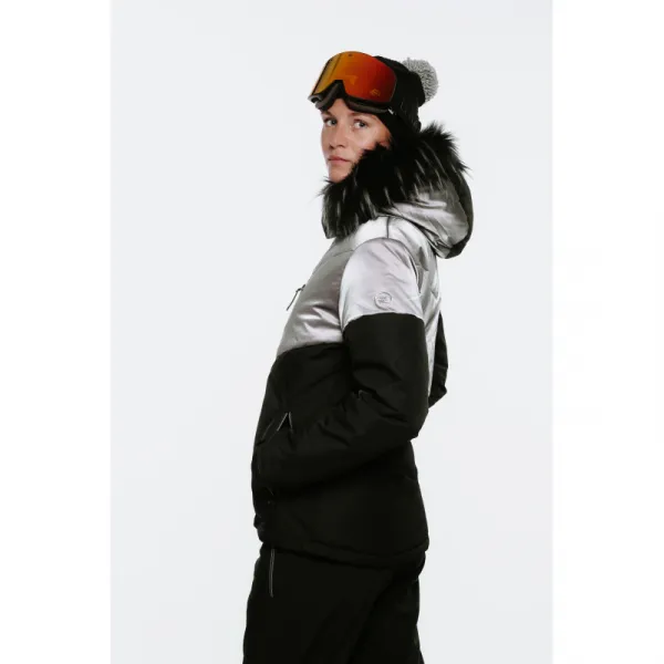Dámska lyžiarska bunda AUTHORITY SJ-GLAM W silver