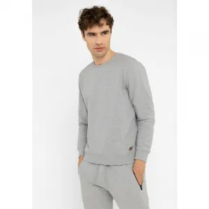 Pánska mikina VOLCANO B-ANDY-702M-GREY MEL