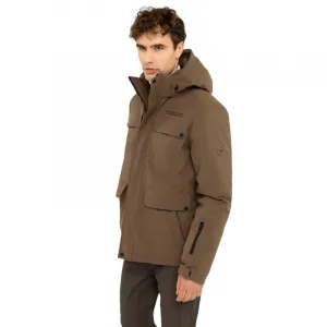Pánska bunda VOLCANO J-NOEL-500-BROWN