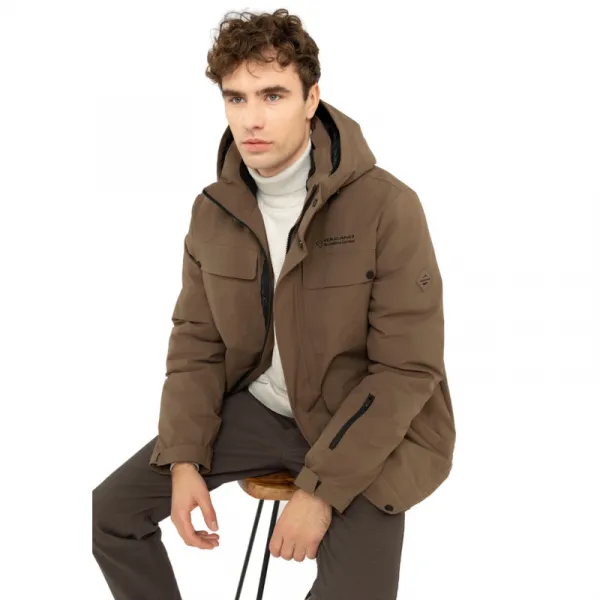 Pánska bunda VOLCANO J-NOEL-500-BROWN