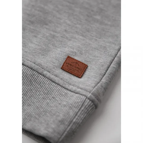 Pánska mikina VOLCANO B-ANDY-702M-GREY MEL