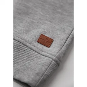 Pánska mikina VOLCANO B-ANDY-702M-GREY MEL