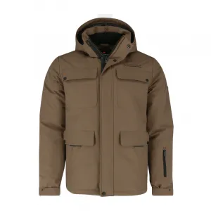 Pánska bunda VOLCANO J-NOEL-500-BROWN