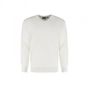 Pánsky sveter VOLCANO S-STIG-101M-CREAM MEL