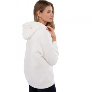 Dámska mikina s kapucňou VOLCANO B-FUNDY-101-CREAM