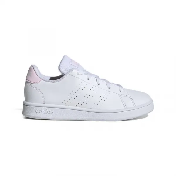 Dievčenská rekreačná obuv ADIDAS Advantage Court Jr cloud white clear pink clear pink