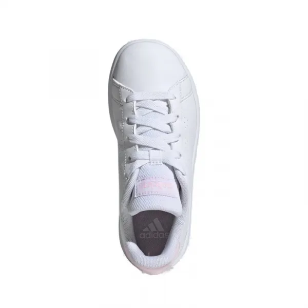 Dievčenská rekreačná obuv ADIDAS Advantage Court Jr cloud white clear pink clear pink