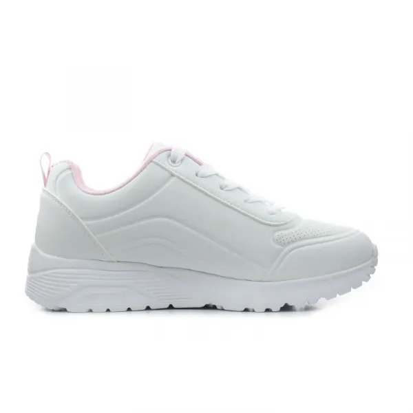 Dievčenská rekreačná obuv SKECHERS Uno Lite Easy Zip white
