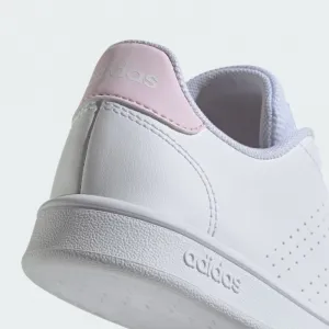 Dievčenská rekreačná obuv ADIDAS Advantage Court Jr cloud white clear pink clear pink