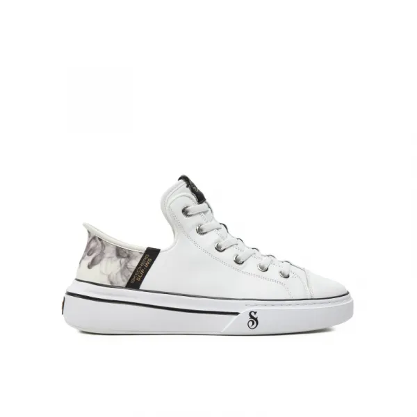 Pánska vychádzková obuv SKECHERS Snoop Dogg Slip-Ins white