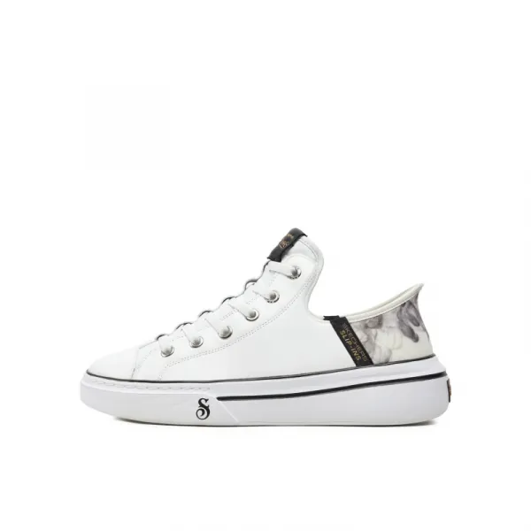 Pánska vychádzková obuv SKECHERS Snoop Dogg Slip-Ins white