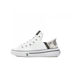 Pánska vychádzková obuv SKECHERS Snoop Dogg Slip-Ins white