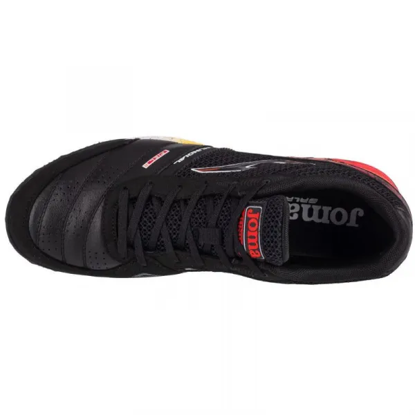 Pánske futbalové kopačky turfy JOMA Mundial M TF black