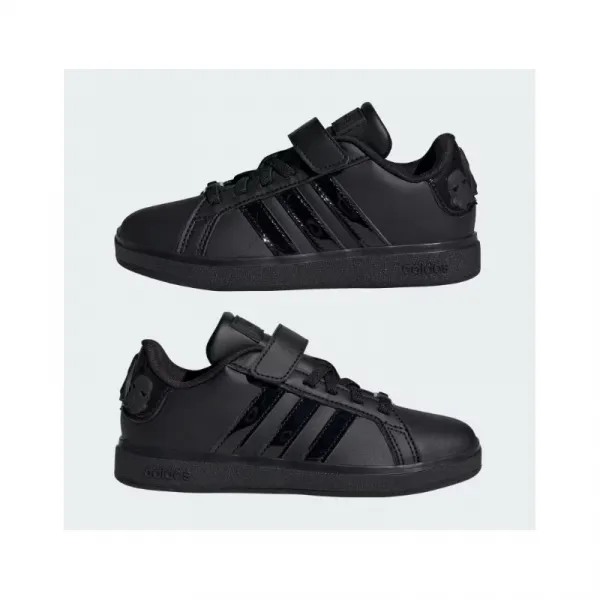 Chlapčenská rekreačná obuv ADIDAS Grand Court 2.0 Star Wars K core black core black core black