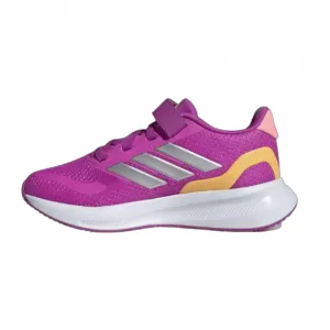 Dievčenská športová obuv (tréningová) ADIDAS Runfalcon 5.0 K purple burst silver metallic semi spark