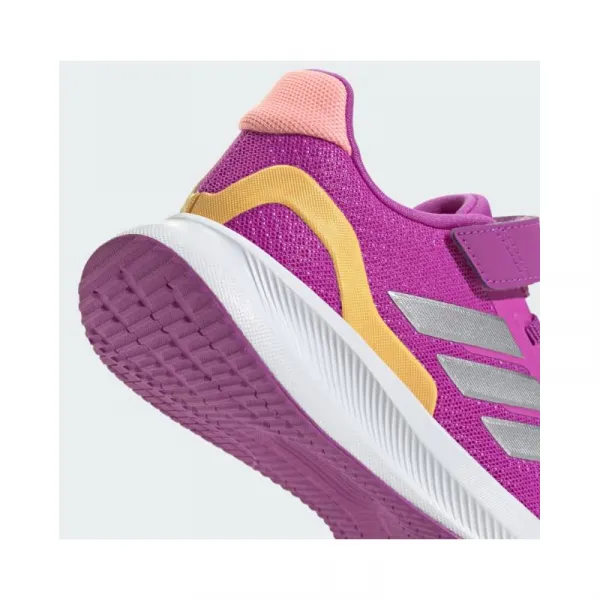 Dievčenská športová obuv (tréningová) ADIDAS Runfalcon 5.0 K purple burst silver metallic semi spark