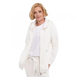 Dámska zateplená mikina so zipsom VOLCANO B-FLOFI-101-CREAM