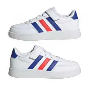 Chlapčenská rekreačná obuv ADIDAS Breaknet 2.0 K cloud white lucid blue bright red