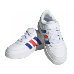 Chlapčenská rekreačná obuv ADIDAS Breaknet 2.0 K cloud white lucid blue bright red