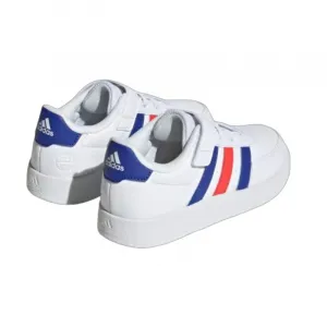 Chlapčenská rekreačná obuv ADIDAS Breaknet 2.0 K cloud white lucid blue bright red