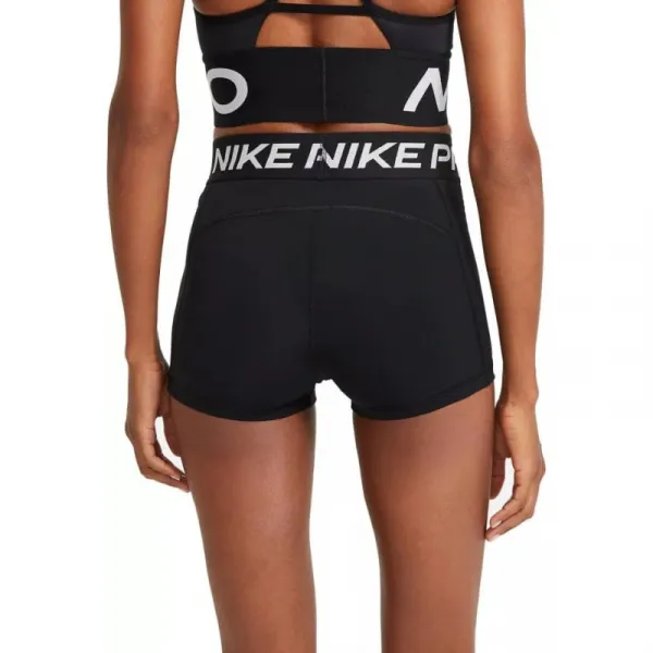 Dámske tréningové kraťasy NIKE PRO Shorts 010 BLACK WHITE