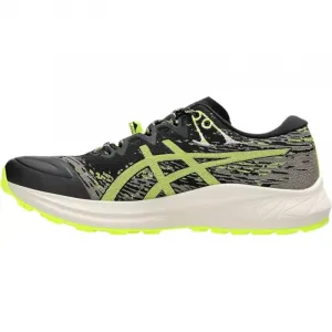 Pánska bežecká trailová obuv ASICS Fuji Lite 5 black safety yellow