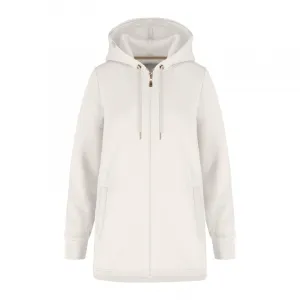 Dámska zateplená mikina so zipsom VOLCANO B-FLOFI-101-CREAM