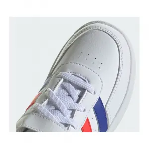 Chlapčenská rekreačná obuv ADIDAS Breaknet 2.0 K cloud white lucid blue bright red