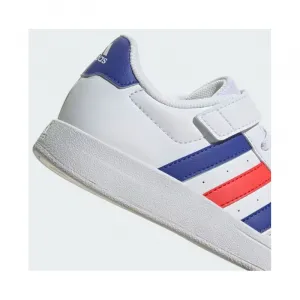 Chlapčenská rekreačná obuv ADIDAS Breaknet 2.0 K cloud white lucid blue bright red