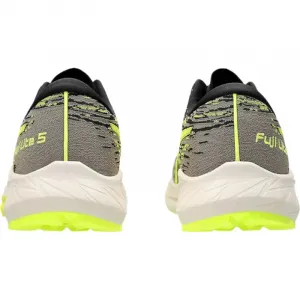 Pánska bežecká trailová obuv ASICS Fuji Lite 5 black safety yellow