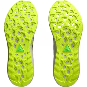 Pánska bežecká trailová obuv ASICS Fuji Lite 5 black safety yellow