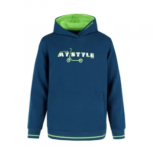 Chlapčenská mikina s kapucňou VOLCANO B-STYLE JUNIOR 613 BLUE DARK