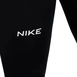 Dámske legíny NIKE PRO W NP DF MR 7 8 TIGHT TT-010 BLACK IRON GREY WHITE WHITE